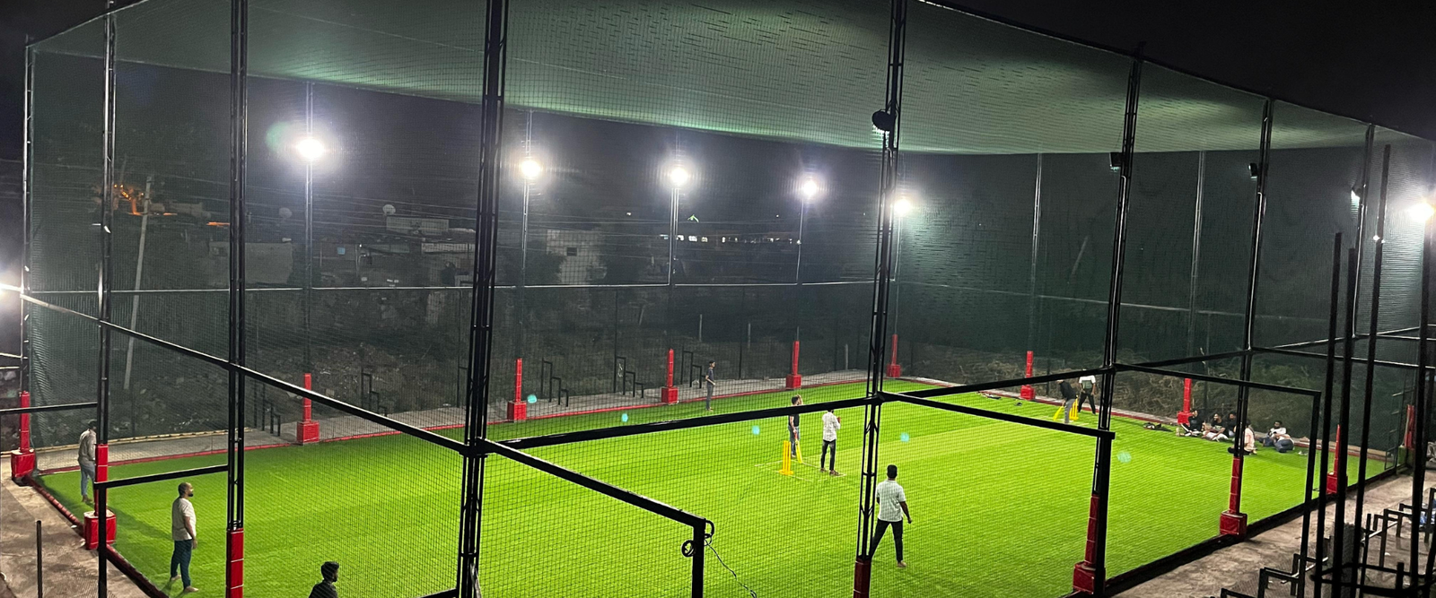 Demo Cricket Turf Banner